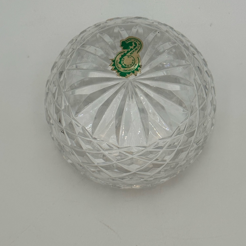 Waterford Crystal Domed Paper Weight made in Ireland